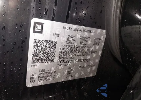 2018 GMC Yukon Denali z USA, uszkodzony, nr VIN 1GKS2CKJ9JR277757